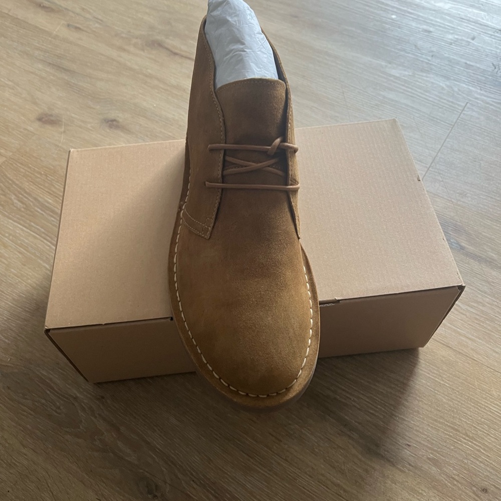 J. Crew Brown Suede Chukka Boots size 10